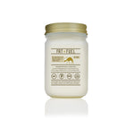 Jar of 'Fat = Fuel' on a white background