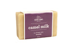 Desert Farms Camel Milk - lavander all natural soap 3.5 oz on a white background