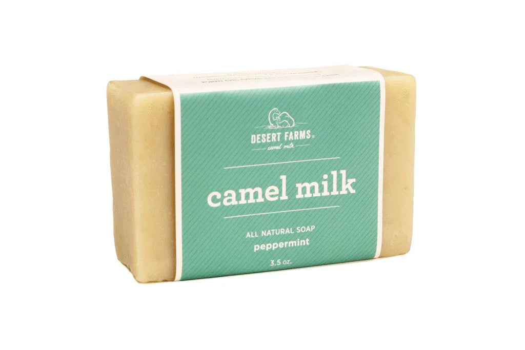 Drsert farms Camel Milk - all natural soap Peppermint 3.5 oz